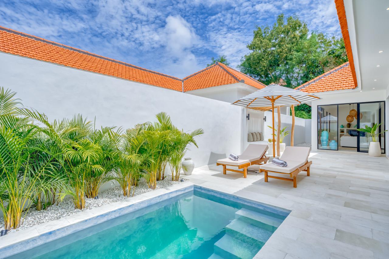 READY VILLA 2 BEDROOM VILLA FOR SALE LEASEHOLD IN ULUWATU UNGASAN BE-1446 